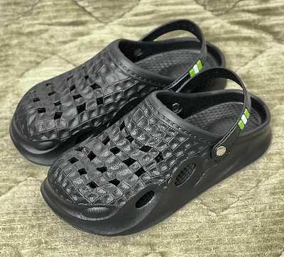 Picture of New Clogs Slip-on Closed Toe Cap Hole Soft Sole EVA Walking Crocs Sandals for Men