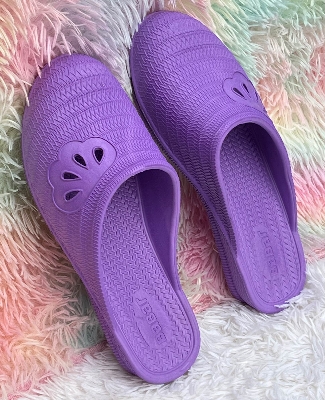 Picture of New Clogs Eva Rubber Comfortable Super Light-weight House Floor Indoor Sandals Shoe For Girls & Womens