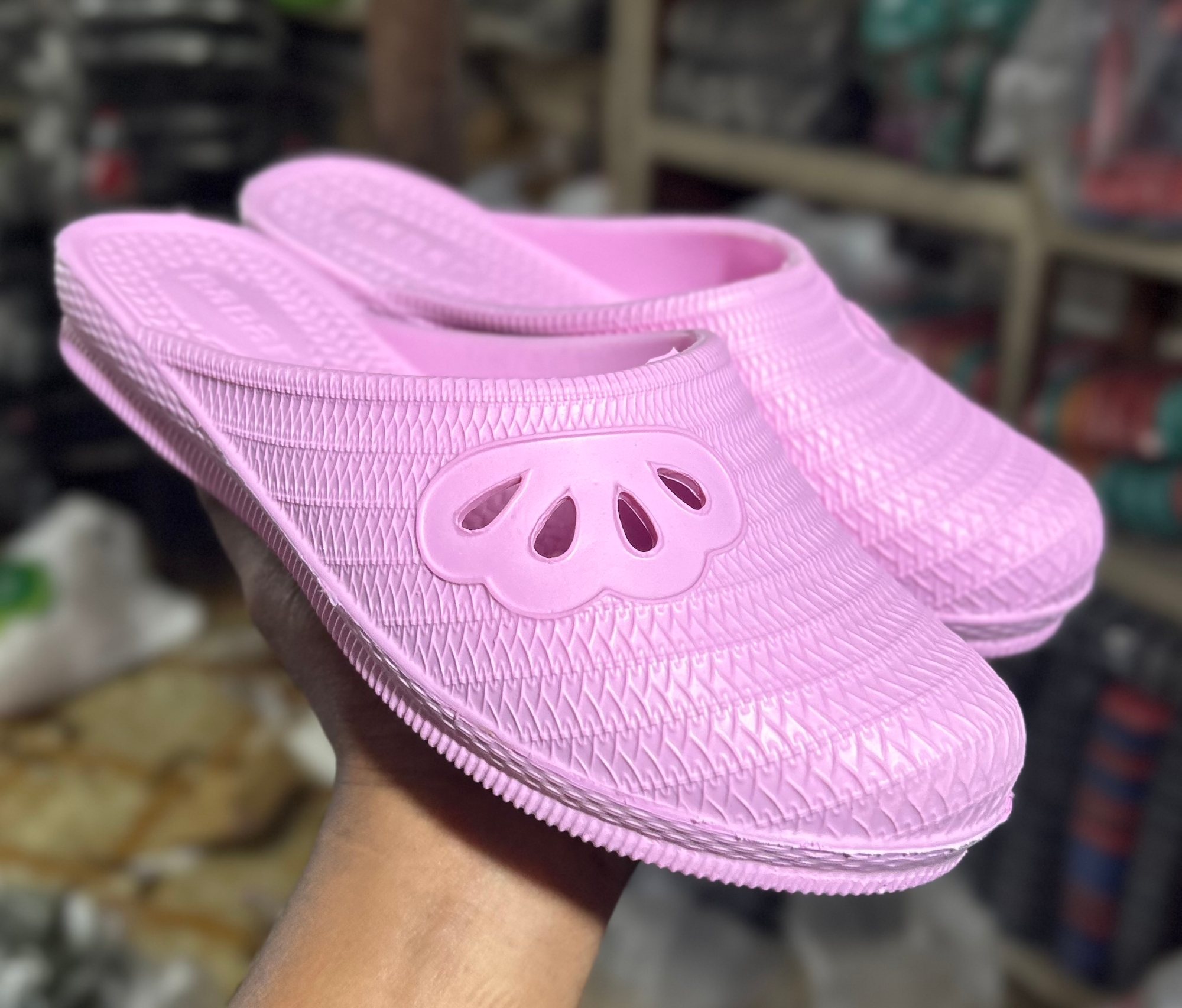 Picture of New Clogs Eva Rubber Comfortable Super Light-weight House Floor Indoor Sandals Shoe For Girls & Womens