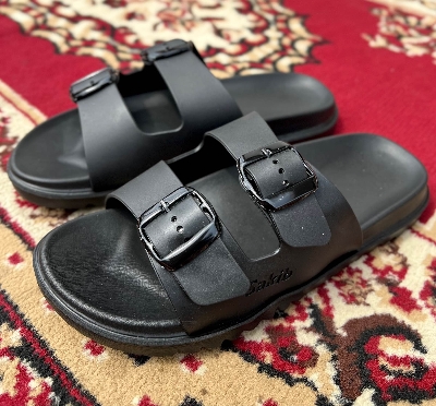 Picture of New Super Stylish Fashionable Arizona Eva Comfortable Adjustable Buckle Sandals for Men- Black