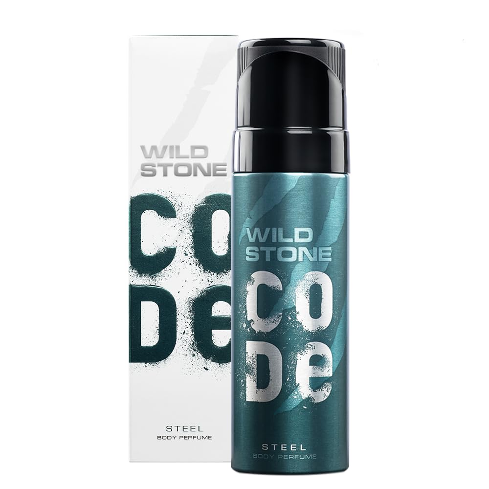 Picture of Indian product Wild Stone Code Steel Perfume Spray No Gas For Men 120 Ml