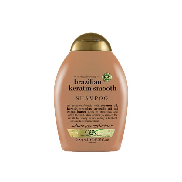 Picture of International Greece product Ogx Brazilian keratin smooth shampoo 385 ML