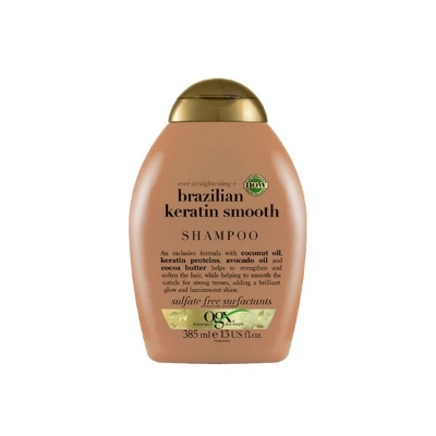 Picture of International Greece product Ogx Brazilian keratin smooth shampoo 385 ML