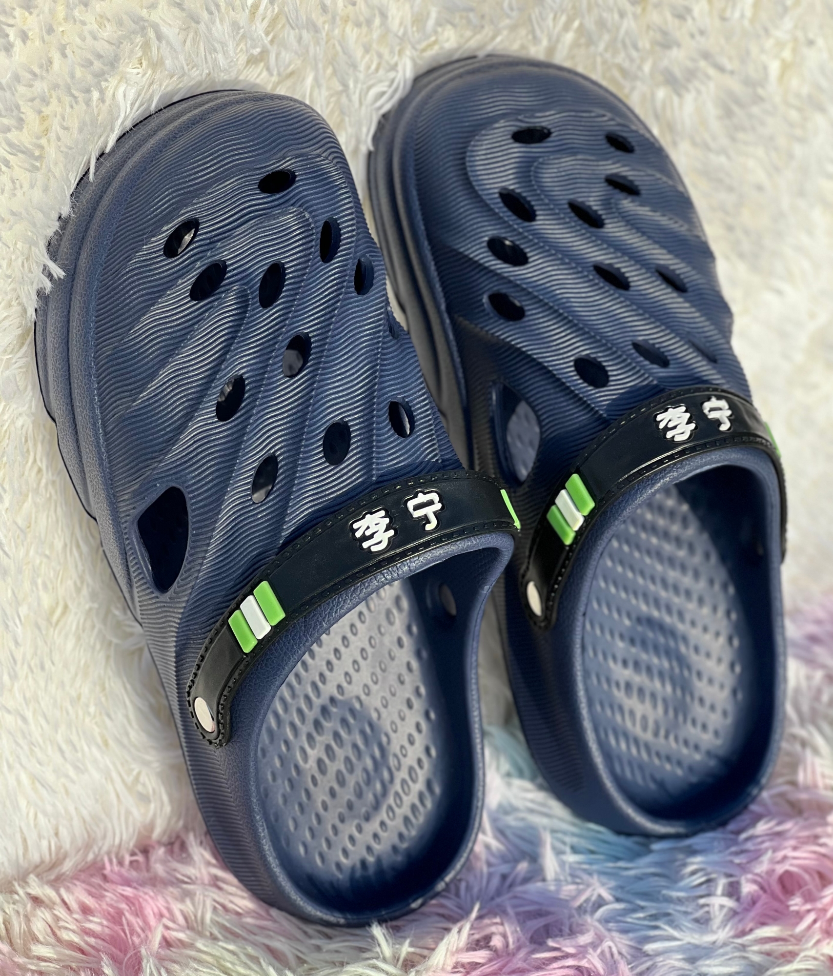 Picture of Mens New Hollow Design Slingback Round Toe Clogs Outdoor EVA Vent Sandals