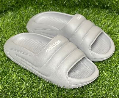 Picture of Mens New Adilette CloudFoam Thick Footbed Long Lasting Breathable Solid Color Slides Sandals