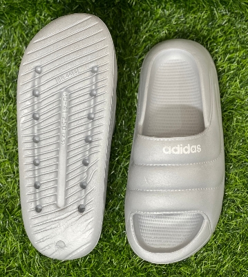 Picture of Mens New Adilette CloudFoam Thick Footbed Long Lasting Breathable Solid Color Slides Sandals