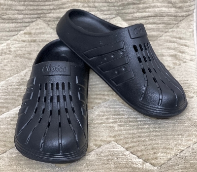 Picture of New Mens ChoiceStep Comfortable Eva Breathable Clogs Sandals- Black