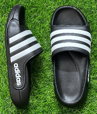Picture of Mens Trendy Adicush Comfortable Adilette Three Stripe Thicksole Slides Slippers Sandal