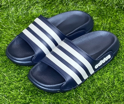Picture of Mens Trendy Adicush Comfortable Adilette Three Stripe Thicksole Slides Slippers Sandal