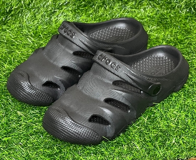 Picture of New Casual UrbanGrip Super Comfortable Soft Hollow-out Crocs Clogs Breathable Non-Slip Outdoor Half Shoes Sandals for Men
