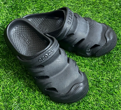 Picture of New Casual UrbanGrip Super Comfortable Soft Hollow-out Crocs Clogs Breathable Non-Slip Outdoor Half Shoes Sandals for Men