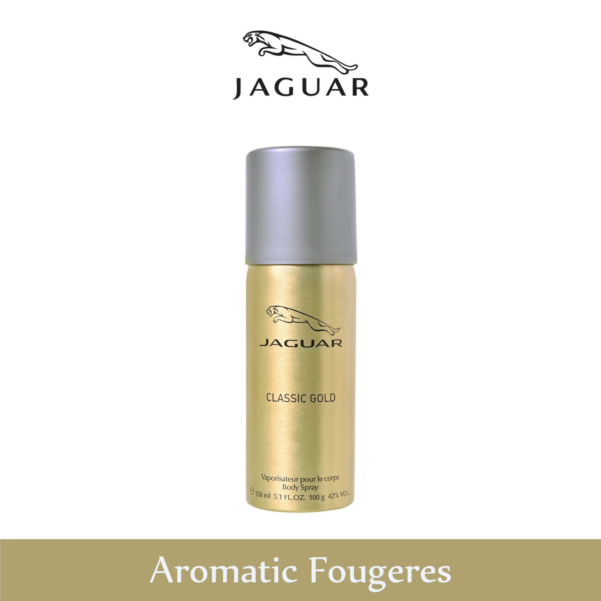 Picture of International UAE Product Jaguar body spray For Men (Gold Colour) 200 Ml
