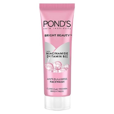 Picture of international Indian Product ponds Bright beauty Niacinamide(vitamine B3) Face wash 100gm