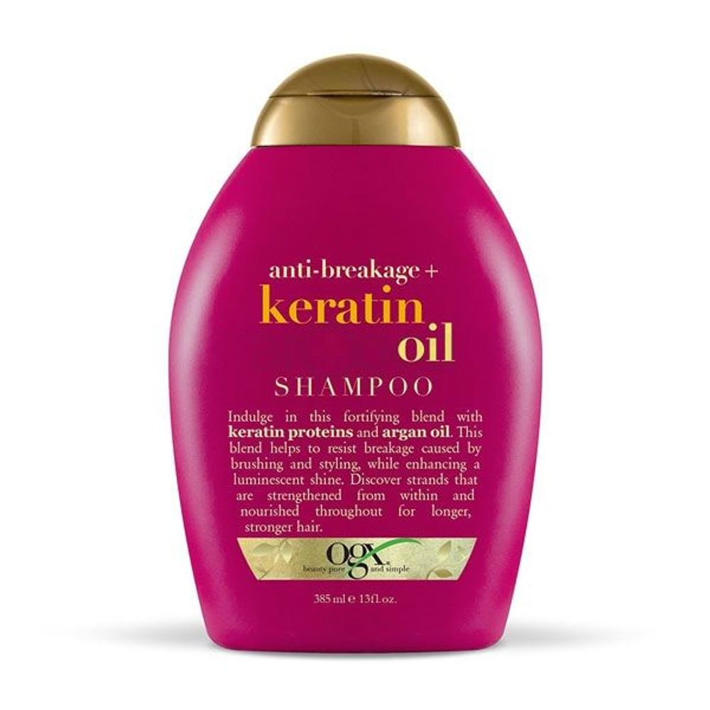 Picture of International USA Product OGX Anti-breakage Keratin Oil shampoo 385 Ml