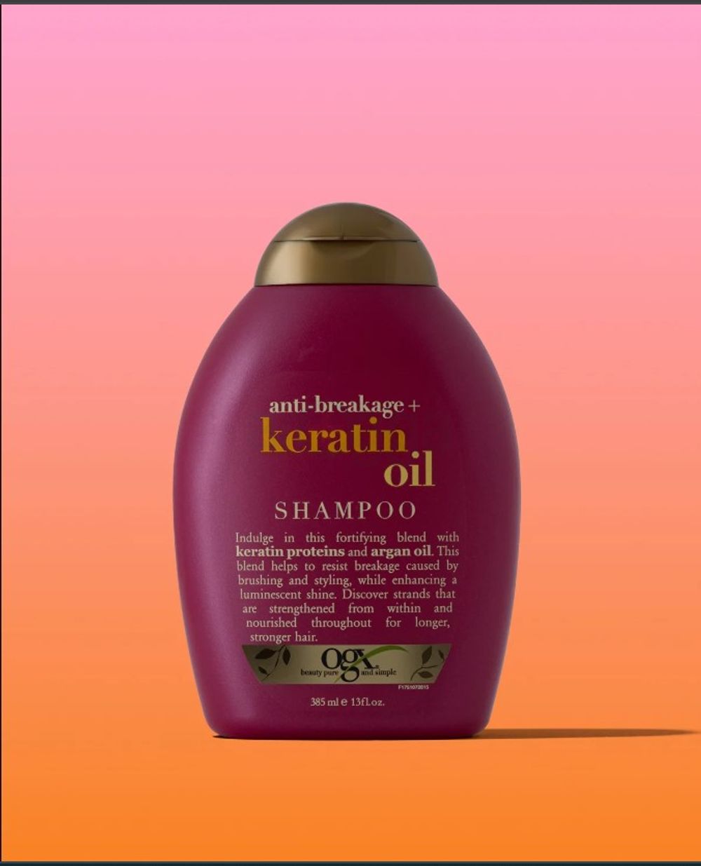 Picture of International USA Product OGX Anti-breakage Keratin Oil shampoo 385 Ml