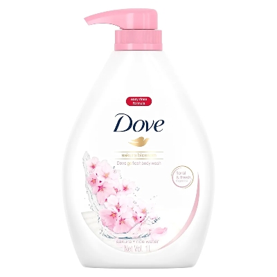 Picture of International Malaysian Product Dove Sakura Blossom Go Fresh Body Wash Used For Male /Female-1000Ml