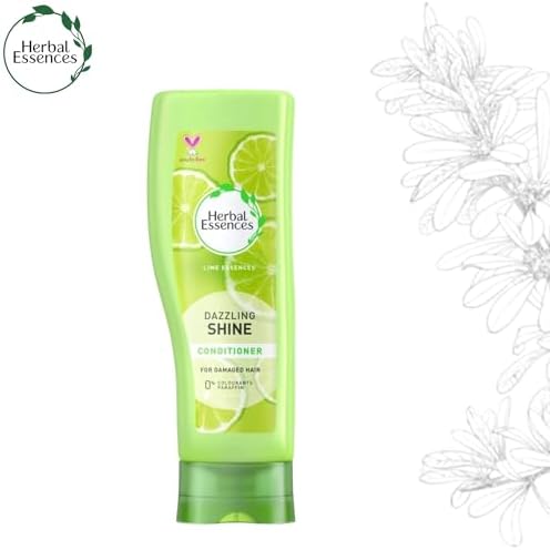 Picture of International France product Herbal Essences Dazzling Shine For damage Hair Conditioner Used For Male/female 400 Ml