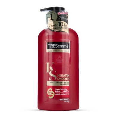 Picture of International Thailand product Tresemme keratin smooth shampoo Used for male/female...450 Ml