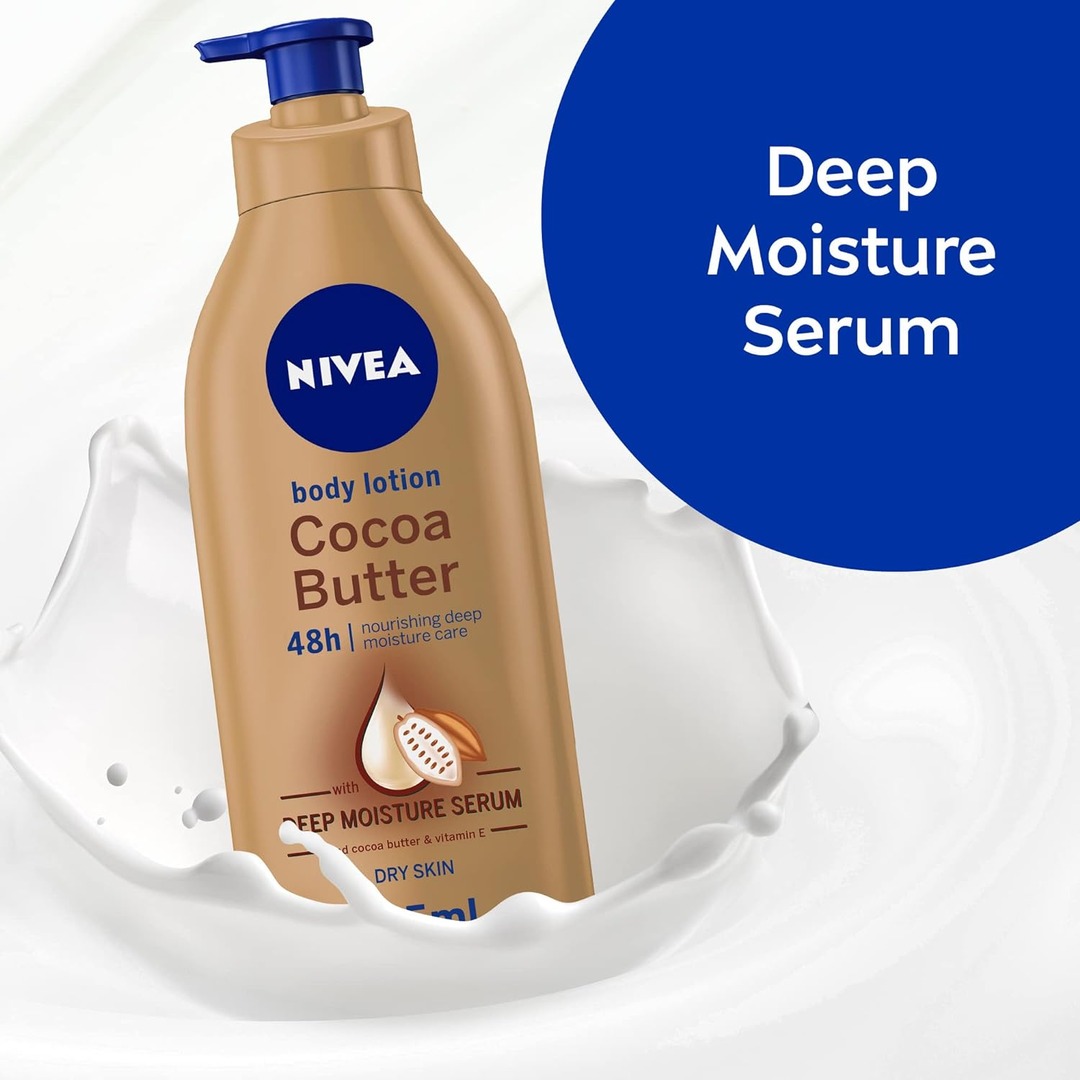 Picture of International Spain Product Nivea Cocoa Butter (5 in 1) Complete Care Body Lotion -400 Ml
