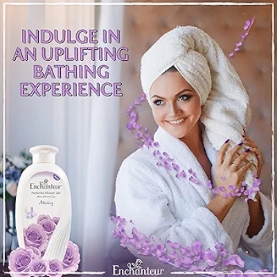 Picture of International Malaysian Product Enchanteur Perfumed Shower Gel Alluring Flavour Used For male /Female...550 Ml