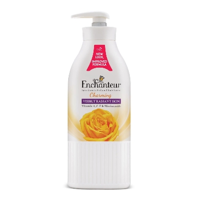 Picture of International Malaysian Product Enchanteur Perfume body lotion Charming Satin Smooth Aloe vera & Olive Butter For Used male /female 500 Ml