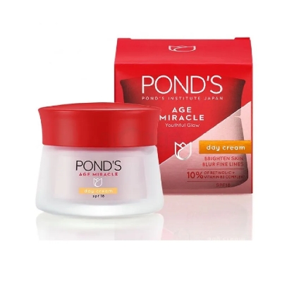 Picture of International Thailand product Ponds Age miracle Youth Glow Day cream Used for male/female  45 Gm