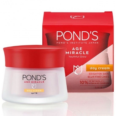 Picture of International Thailand product Ponds Age miracle Youth Glow Day cream Used for male/female  45 Gm