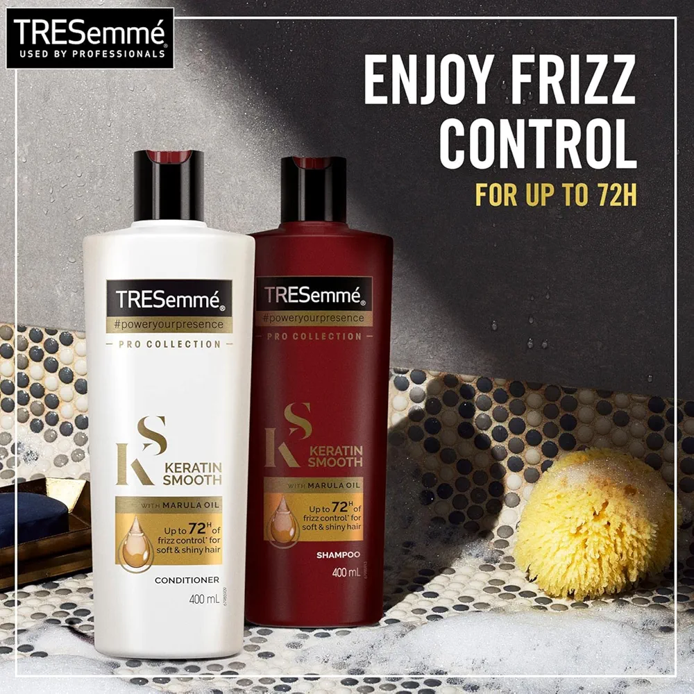 Picture of International UAE Product Tresemme Keratin smooth conditioner For used male/female 400 Ml