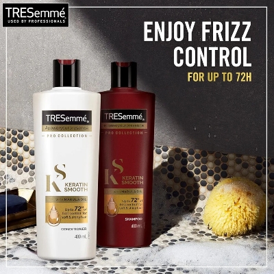 Picture of International UAE Product Tresemme Keratin smooth conditioner For used male/female 400 Ml