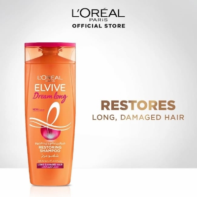 Picture of International Egypt product Hair care Loreal ELVIVE Dream long shampoo used for male/ female - 400 ml