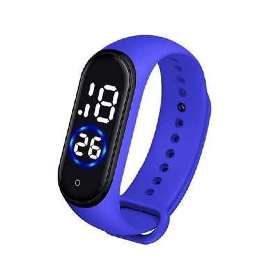 Picture of M4 Men & Women LED Digital Touch Movement Wristband Bracelet Smart Band Sports Watch