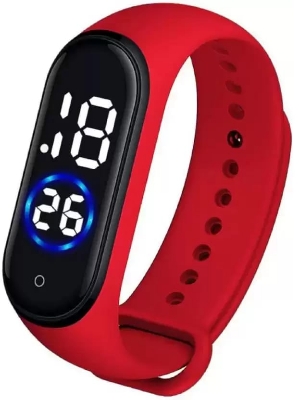 Picture of M4 Men & Women LED Digital Touch Movement Wristband Bracelet Smart Band Sports Watch