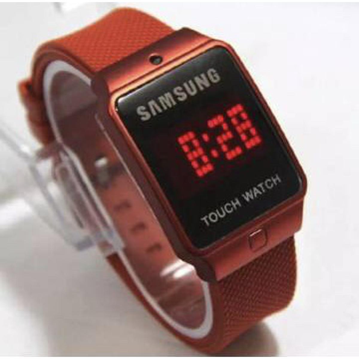 Picture of Samsung New Fashionable LED Digital & Touch Movement Wrist Watch-Multicolour - Watch