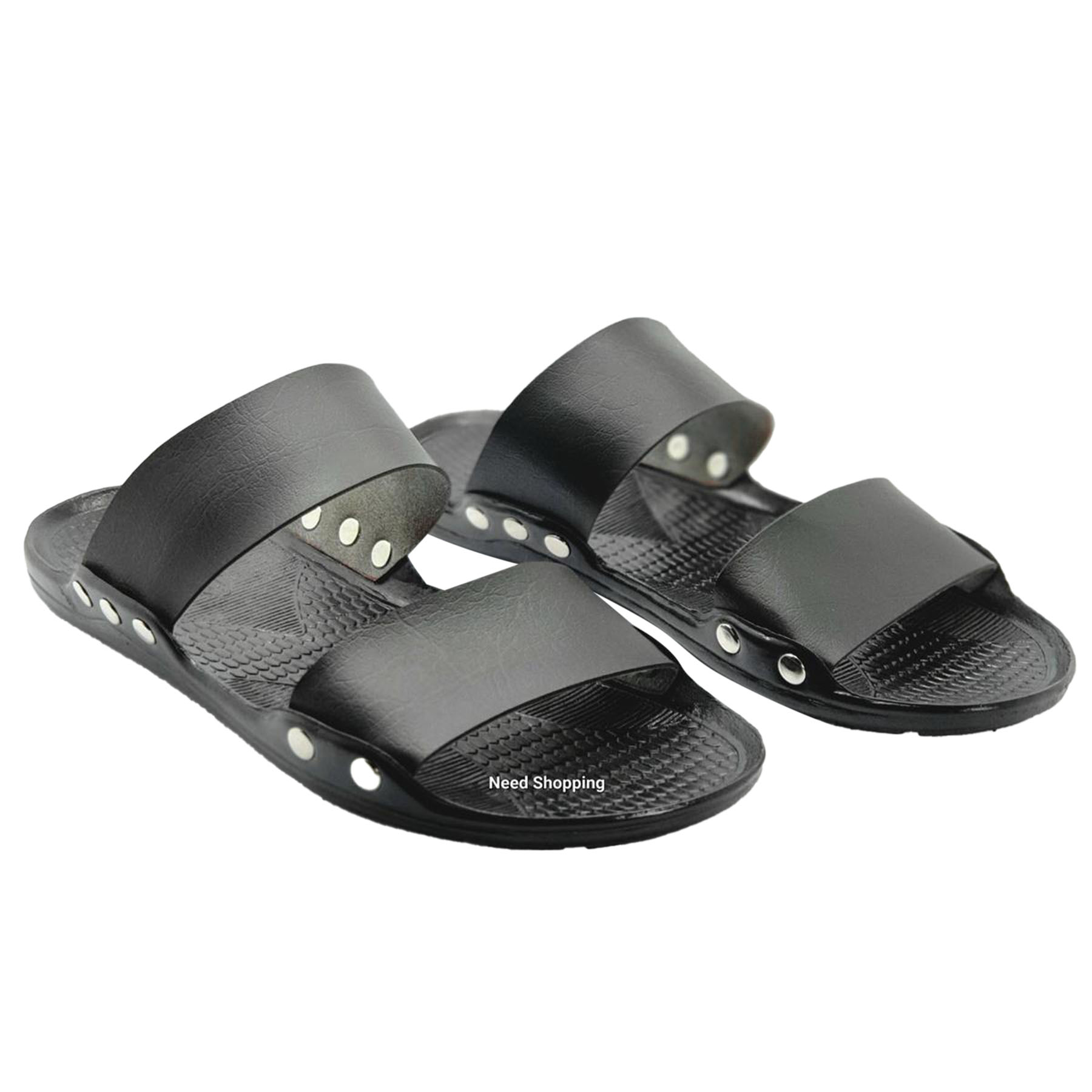 Picture of Mens Stylish Two Band Summer Slippers Sandals