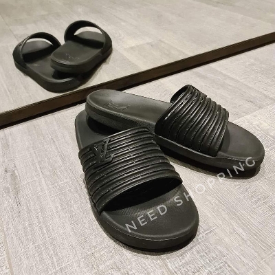 Picture of New Casual Black Slide Slipper Sandal for Men