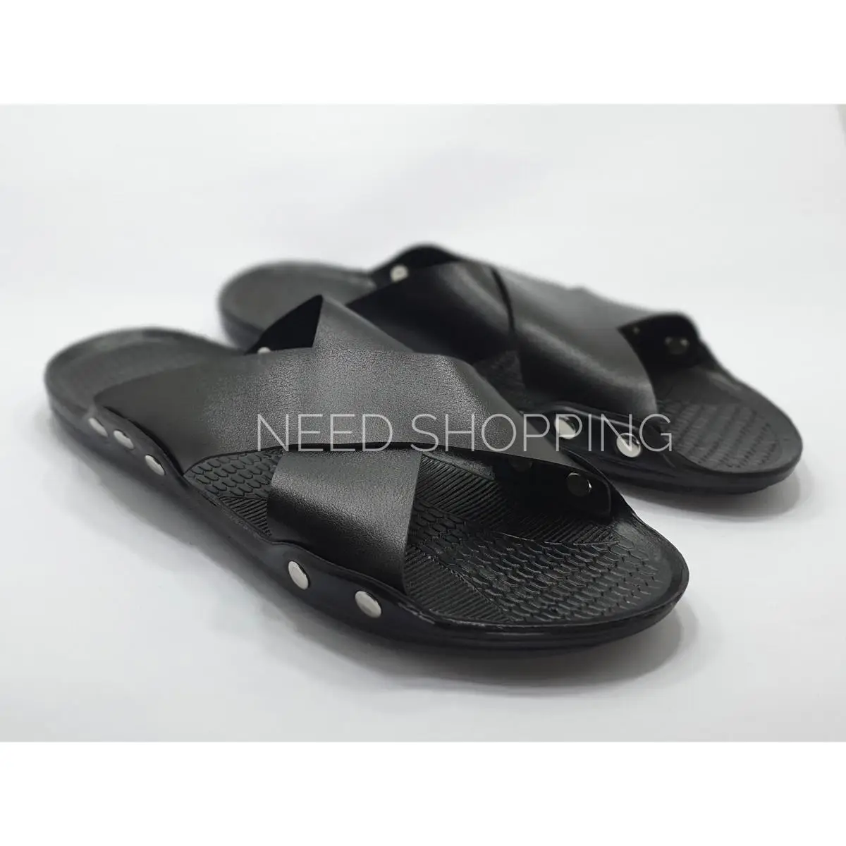 Picture of Stylish Two Band Slippers Sandals For Men - Slippers
