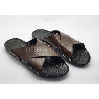 Picture of Stylish Two Band Slippers Sandals For Men - Slippers
