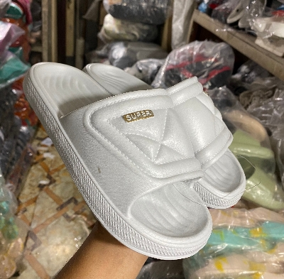 Picture of Mens New Super Stylish Eva Slipper Slides Sandals-Black