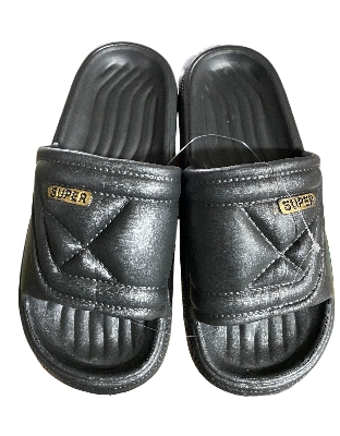 Picture of Mens New Super Stylish Eva Slipper Slides Sandals-Black