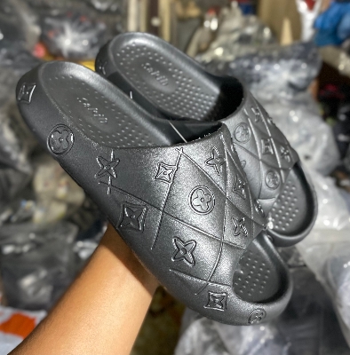 Picture of Mens New LV Print Eva Rubber Slides for Men