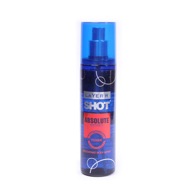 Picture of International Indian product Layer'r Shot Absolute series power Fragrant body spray 135 Ml