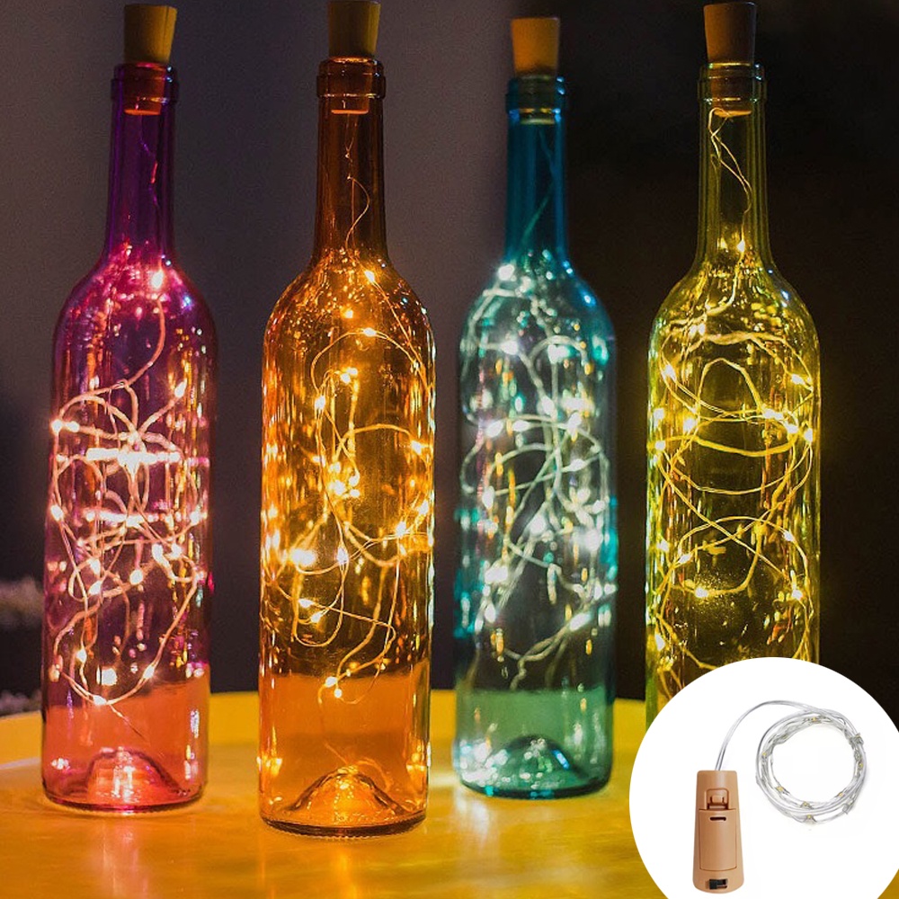 Picture of High Quality - Bottery C cork Lights Mini Fairy String Lights Copper Copper Wire - Easy to Use And Maintain - Reliable and Durable