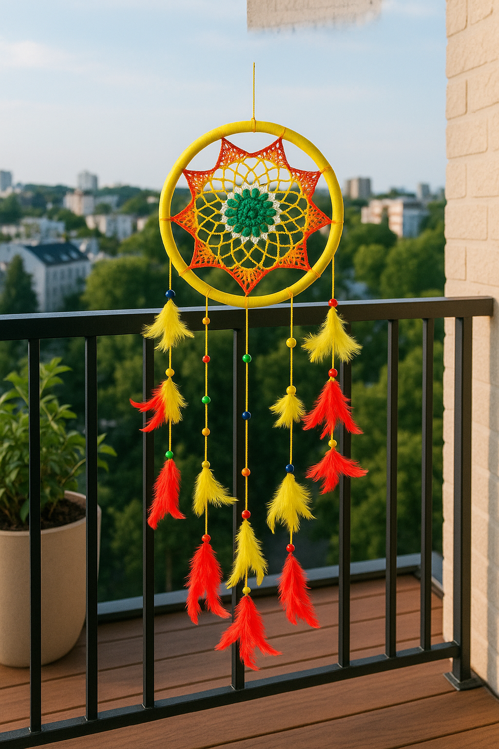 Picture of Premium Quality Fiery Sun Dreamcatcher