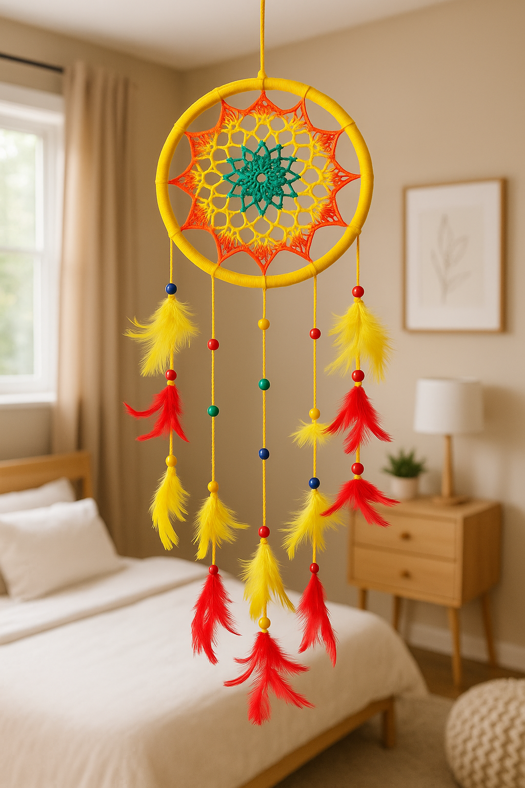 Picture of Premium Quality Fiery Sun Dreamcatcher