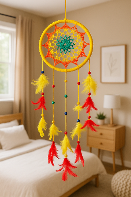 Picture of Premium Quality Fiery Sun Dreamcatcher