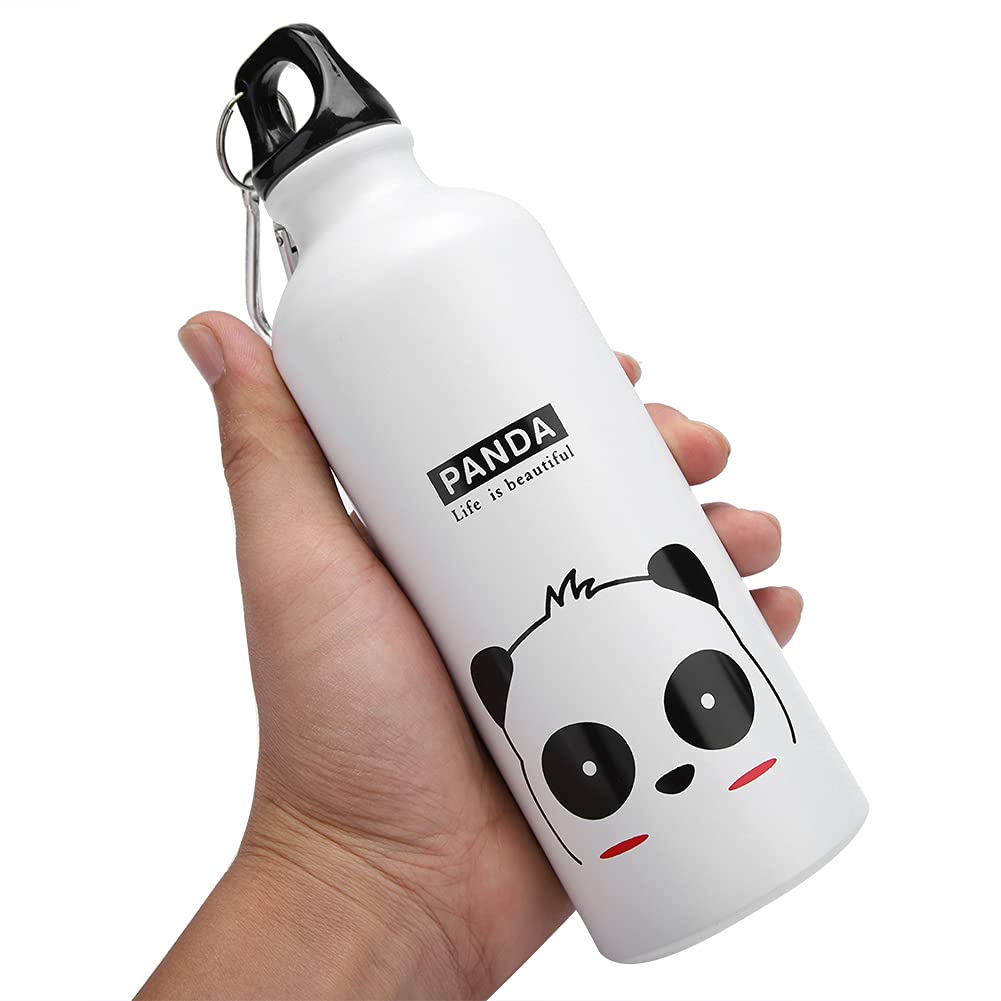 Picture of Aluminium Sports Mug Pnada Figure Stainless Steel Water Bottle 750L