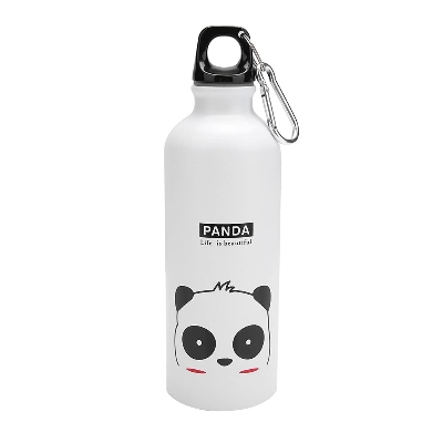 Picture of Aluminium Sports Mug Pnada Figure Stainless Steel Water Bottle 750L