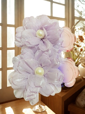 Picture of Headband and sunglasses set and gift hair clip for kids