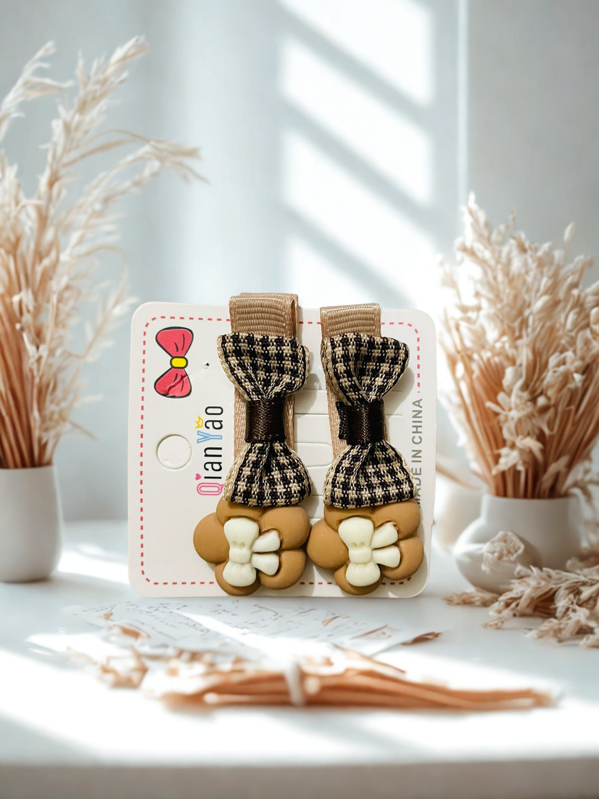 Picture of Headband and sunglasses set and gift hair clip for kids