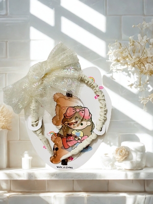 Picture of Headband and sunglasses set and gift hair clip for kids